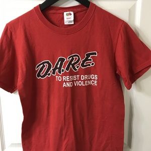 VTG DARE T-Shirt Adult Size Small